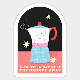 Coffee addict Sticker